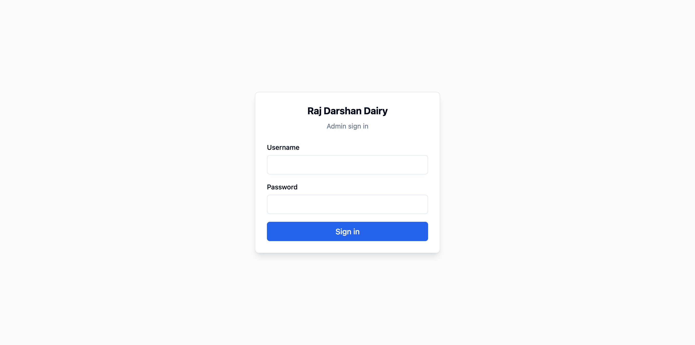 DairyFlow operations system