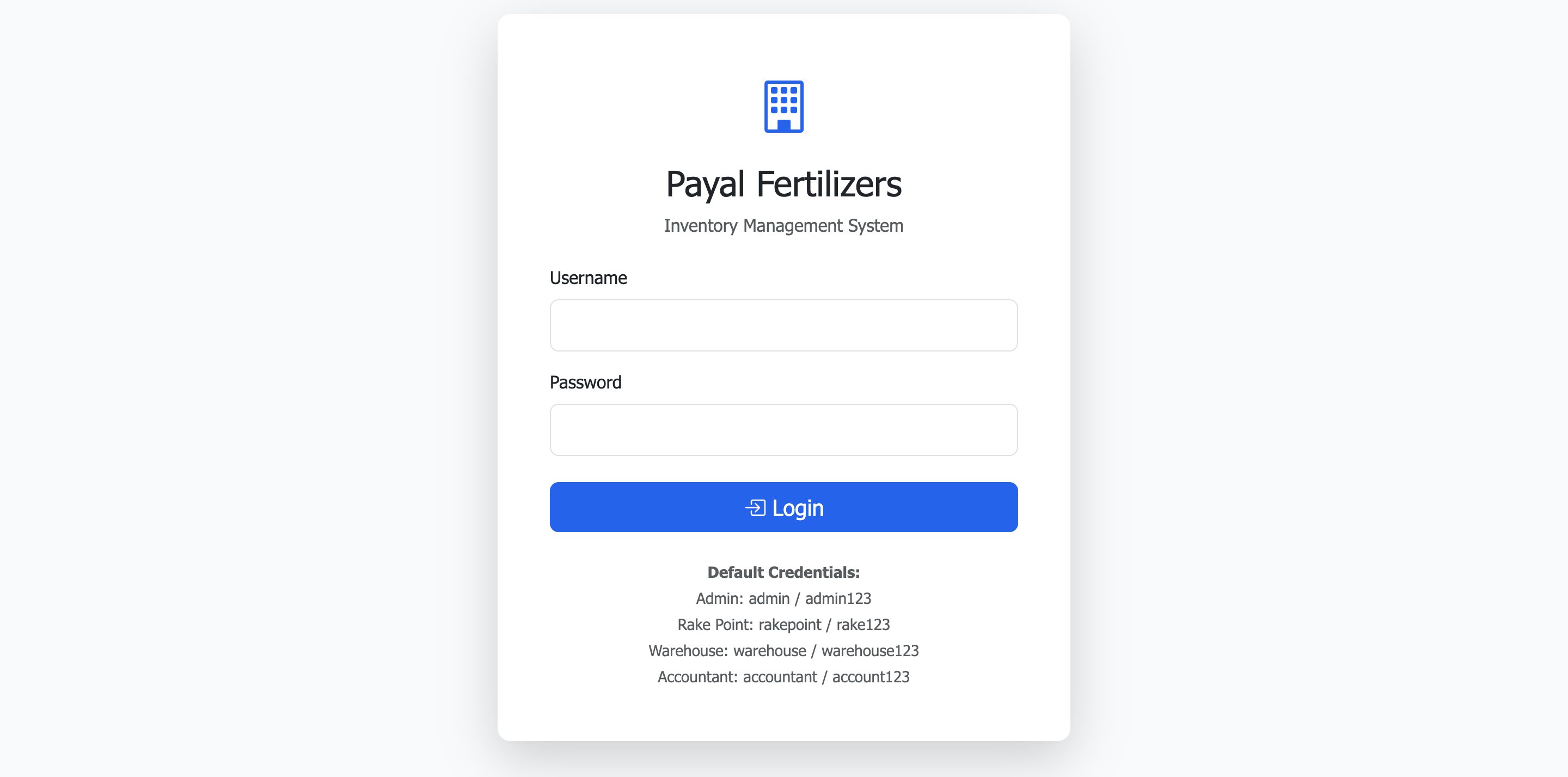 FertiFlow retail management system