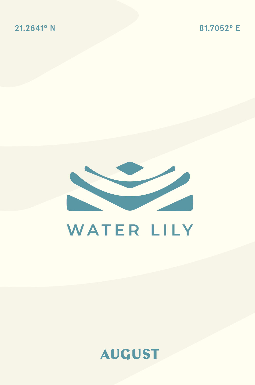 Water Lily brochure cover